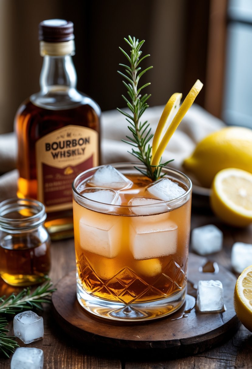 Maple Bourbon Smash Recipe